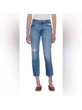 Frame Le Original Bluejay Rips Jeans - Size Size 27